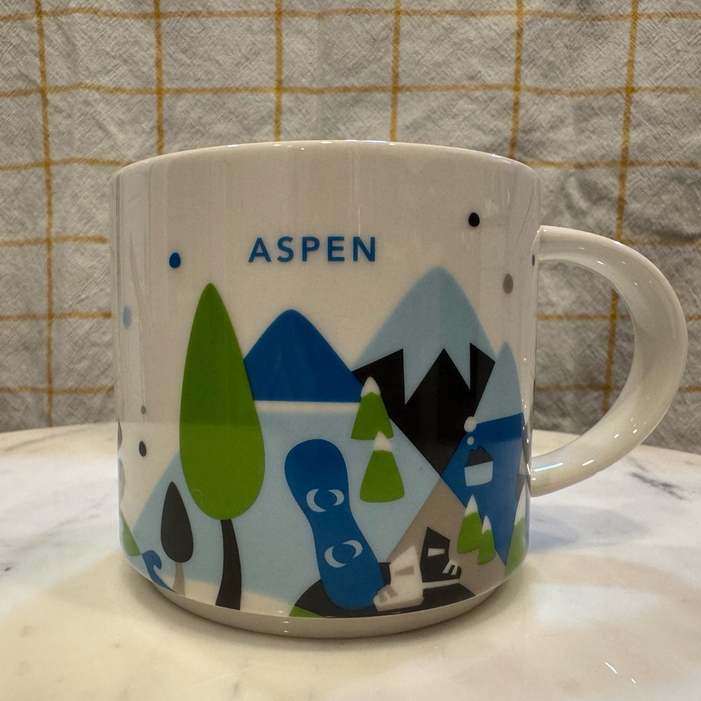 Aspen Starbucks 2017 You Are Here collection coffee mug